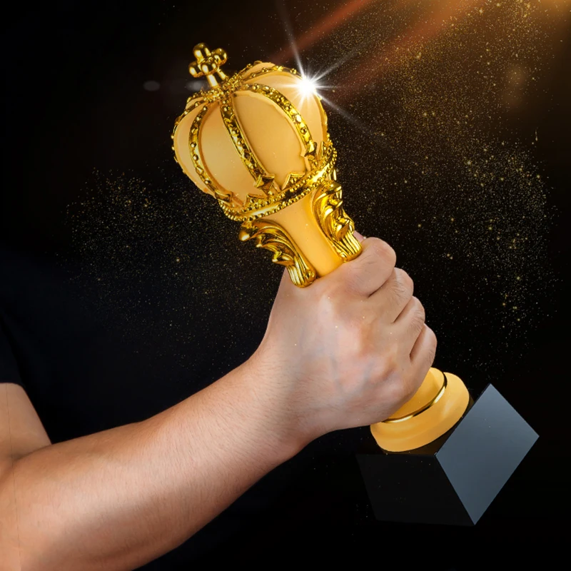 RTCS0046 новая корона на заказ Honour Glory компания Чемпион подарок Смола трофейный металлический Кубок награда сувенир домашнее украшение