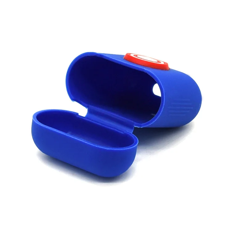 Для Apple Airpods зарядная коробка TPU силиконовый Bluetooth беспроводной чехол для