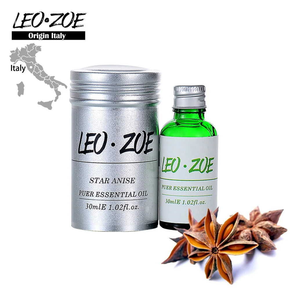 Известный бренд LEOZOE Star анис эфирное масло сертификат происхождения Италия