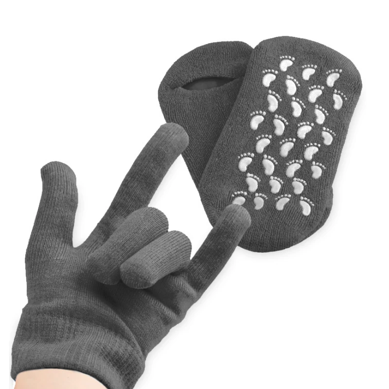 Многоразовые гель-содержащие спа-носки и перчатки увлажняющие отбеливающие