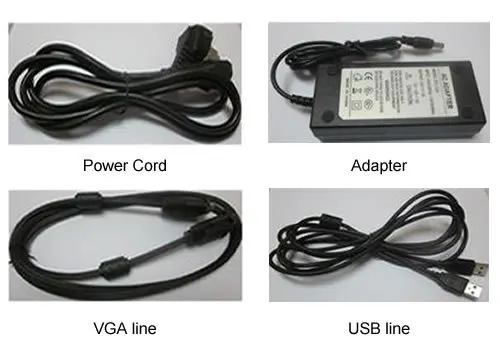 21 5 дюймовый настольный монитор VGA с сенсорным экраном высокое разрешение дешевый