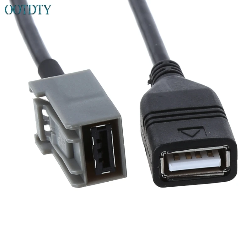 Новый Автомобильный USB-кабель аудио-и музыкальный адаптер удлинитель для Honda