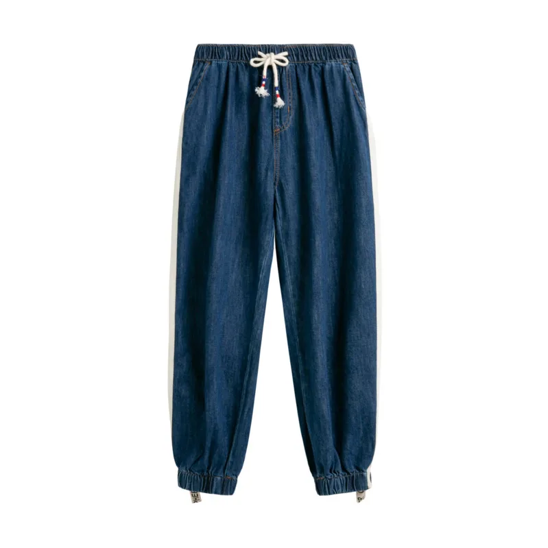 Брюки для пар в Корейском стиле повседневные джинсы хип хоп 2019|Мужские джинсы| |