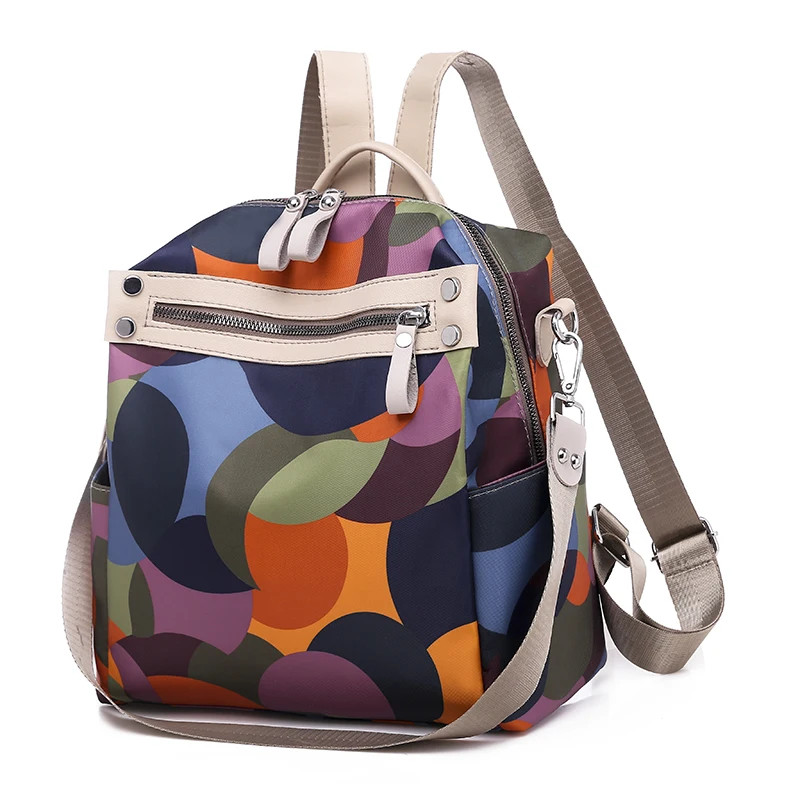 Женский рюкзак из ткани Оксфорд повседневный с защитой от кражи для