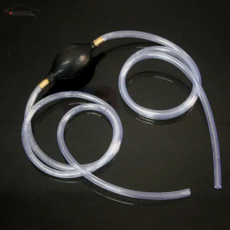 

10mm Manual Pumper Primer Lamp Water Oil Transfer Diesel Liquid Pump PVC Manual Pumping Pipe Pump Petrol