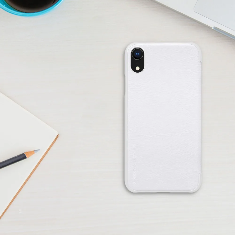 Nilkin для iPhone XR чехол s Nillkin Роскошный Ретро мягкий PU Флип кожаный смарт-чехол на заднюю панель телефона чехол для Apple iPhone XR Capa