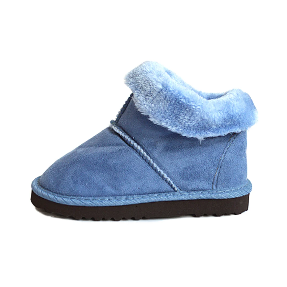 Классические зимние сапоги для маленьких мальчиков и девочек детская зимняя