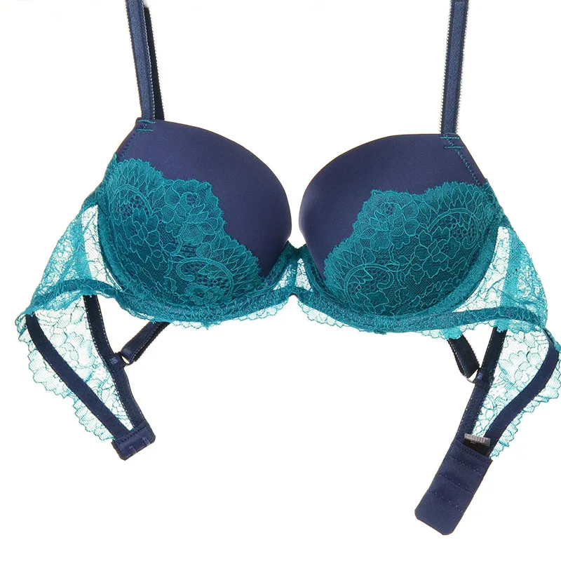 Модные пикантные Кружево бюстгальтера Push Up Белье Для женщин Нижнее Бельё для