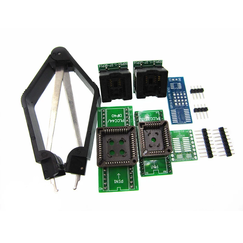 Разъем PLCC44 PLCC32 PLCC28 PLCC20 SOP8 или SOP16 TL866 CS A EZP 2010 G540 G840 SP300U|ezp 2010|socket asocket sop16 |