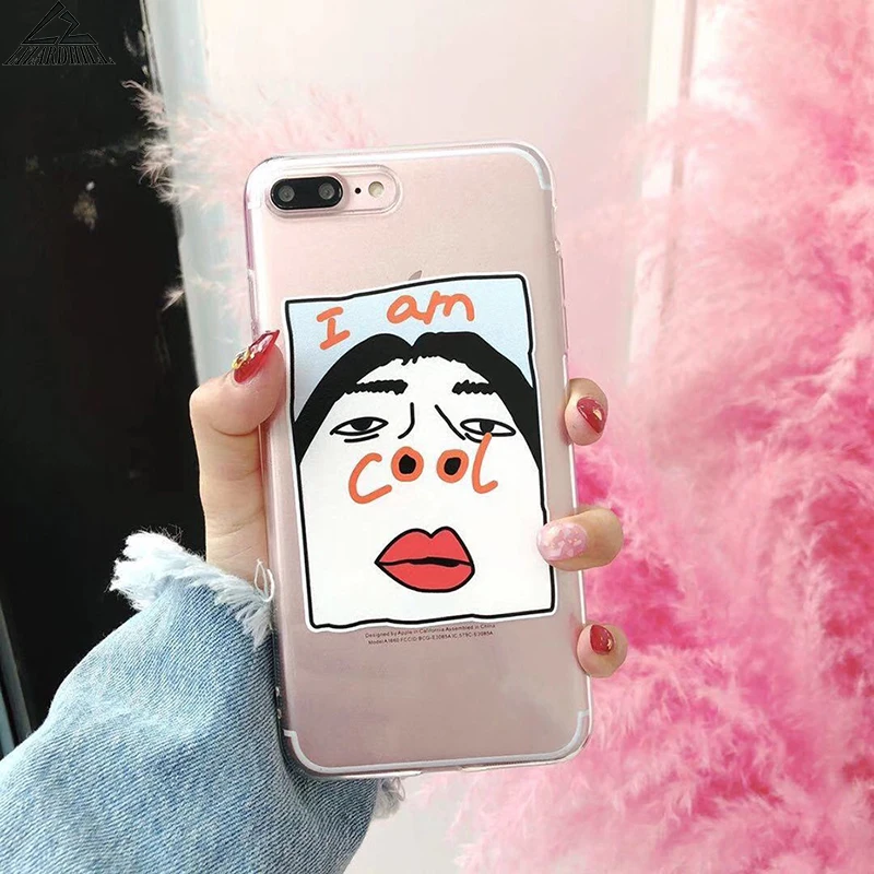 Lizardhill чехол для телефона из мягкого ТПУ с рисунком Чехлы iphone X Case 7 6S 6 s 8 плюс Чехол