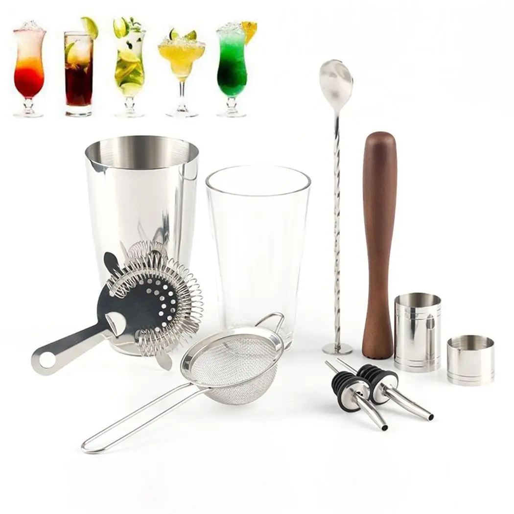 Шейкер для Бостонского коктейля из нержавеющей стали набор барменинга 0 940 кг Бар