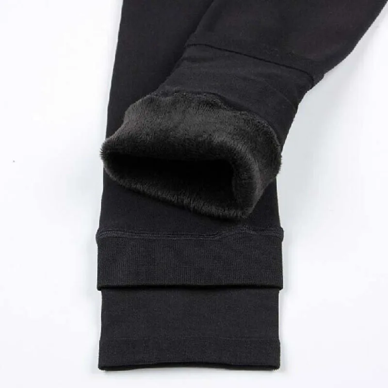 Высокая эластичность женские утепленные бархатные обтягивающие штаны