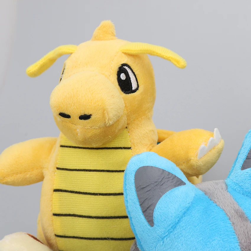16 шт./компл. 12-22 см карман центр плюшевых игрушек, генгар, Snorlax Lucario чармандер Сквиртл Бульбазавр Jigglypuff Dragonite мягкие куклы