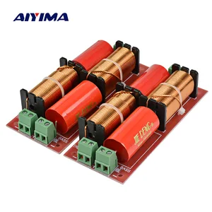 AIYIMA 2 шт. 2-полосный фильтр для аудиоплаты, 300 Вт динамики, высокий сабвуфер, делитель частоты сделай сам для домашнего кинотеатра