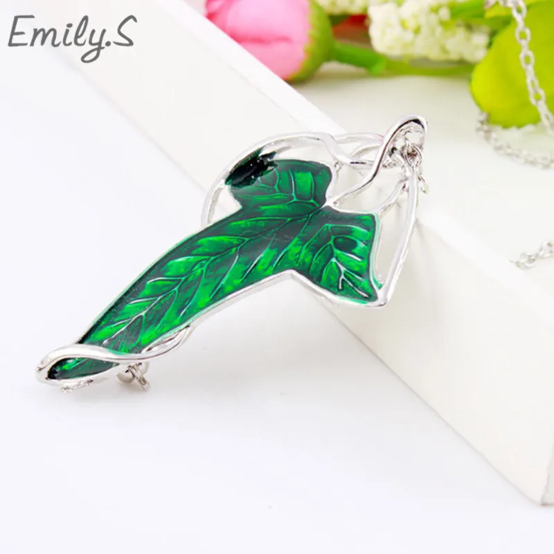 Hot Movie Film Pendant Necklaces The Lord Of Elven Leaf Arwen Evenstar Amphibious Christmas Gift 234 | Украшения и аксессуары