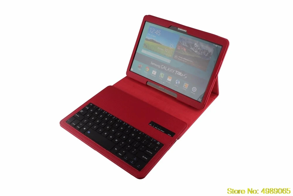Смарт клавиатура из искусственной кожи для Samsung Galaxy Tab S 10 5|Чехлы планшетов и