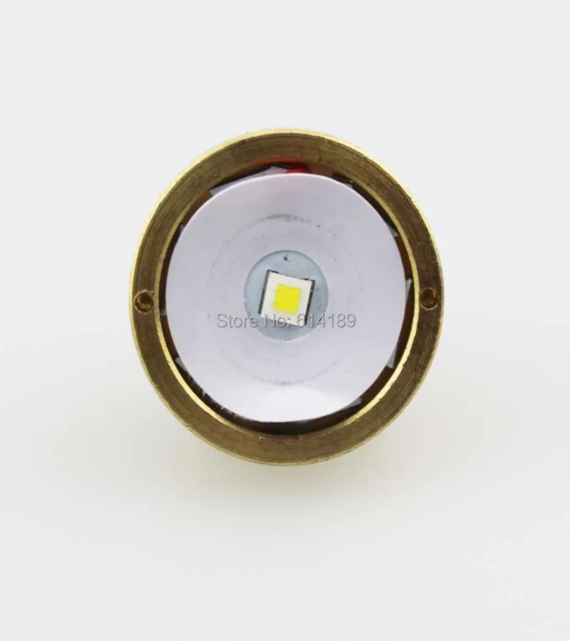 1600lm CREE XP-L HI V2 7135x8 драйвер 5-режим латунной подставкой C8 Фонарик светодиодный светильник Кепки
