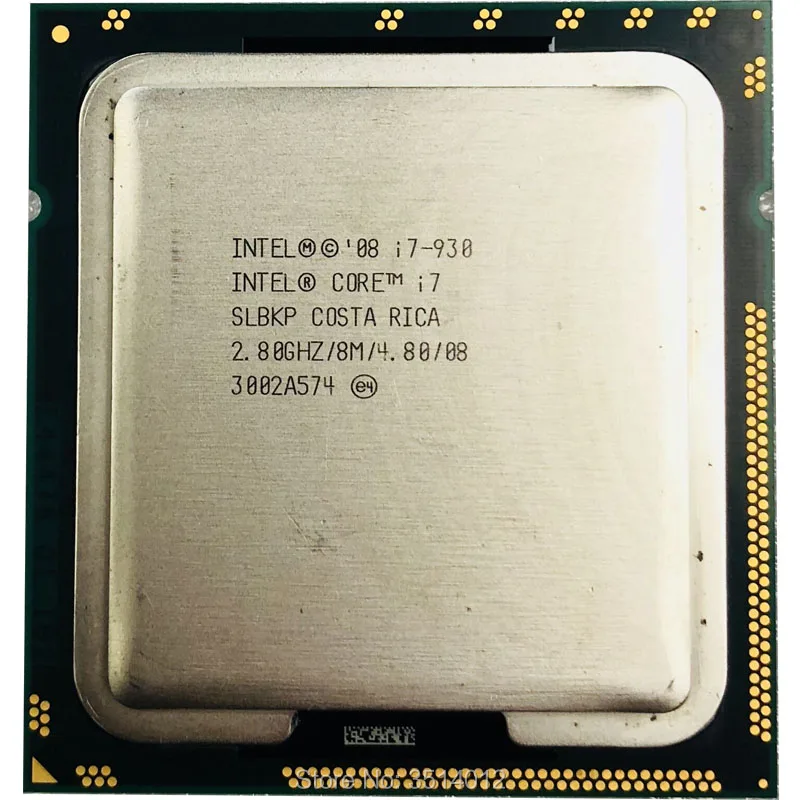Процессор Intel Core 1366 i7 930 2 8 ГГц четырехъядерный процессор м 130 Вт LGA|Процессоры| |