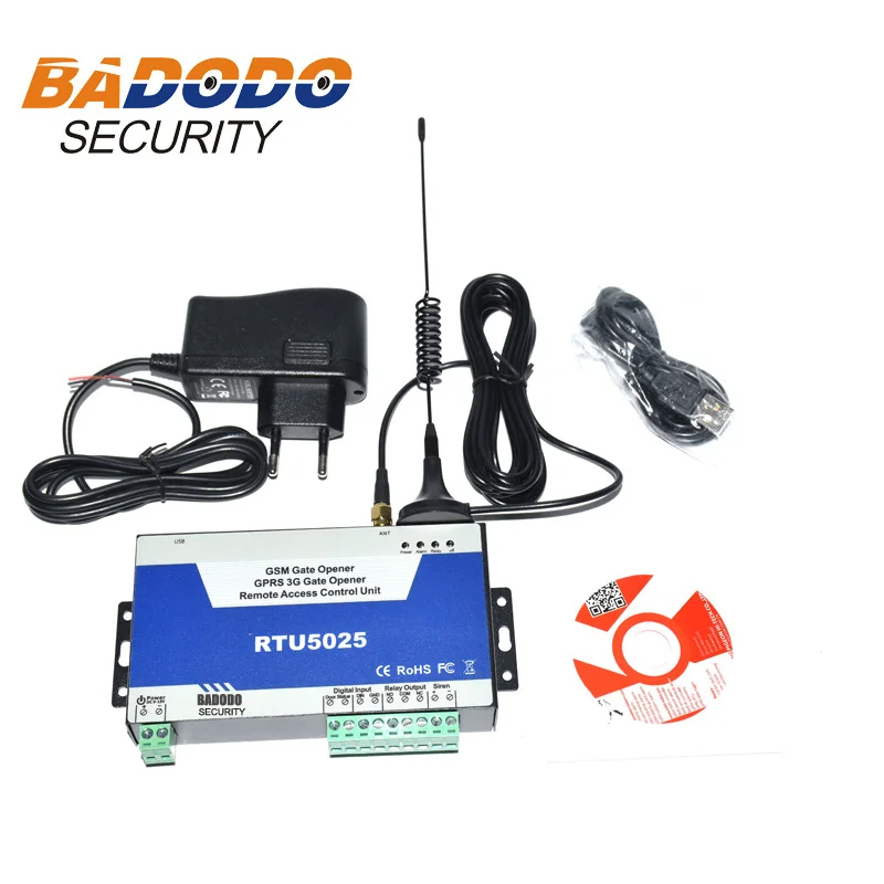 GSM 3g ворот доступа удаленного коммутатора RTU5025 Garage качели раздвижные с датчик