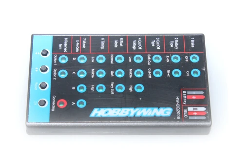 Hobbywing ESC программирующая светодиодная программная карта для радиоуправляемого