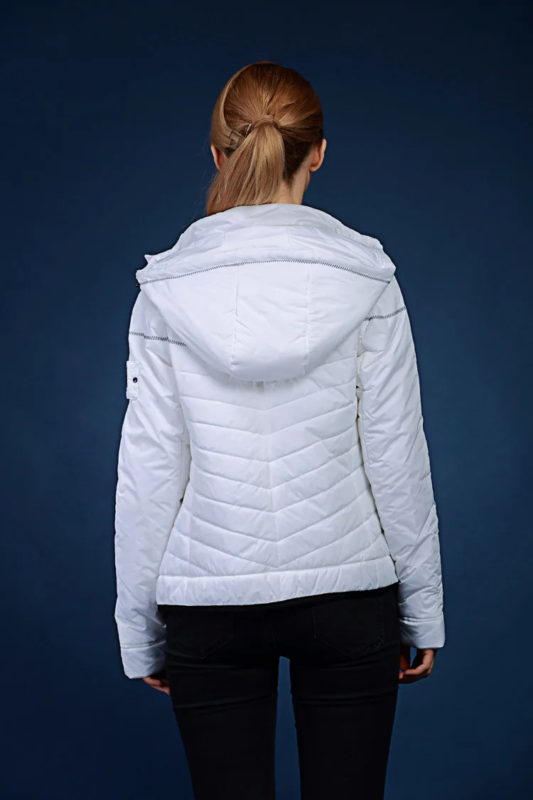 Куртка с хлопковой подкладкой осенняя и зимняя капюшоном v132|cotton-padded jacket