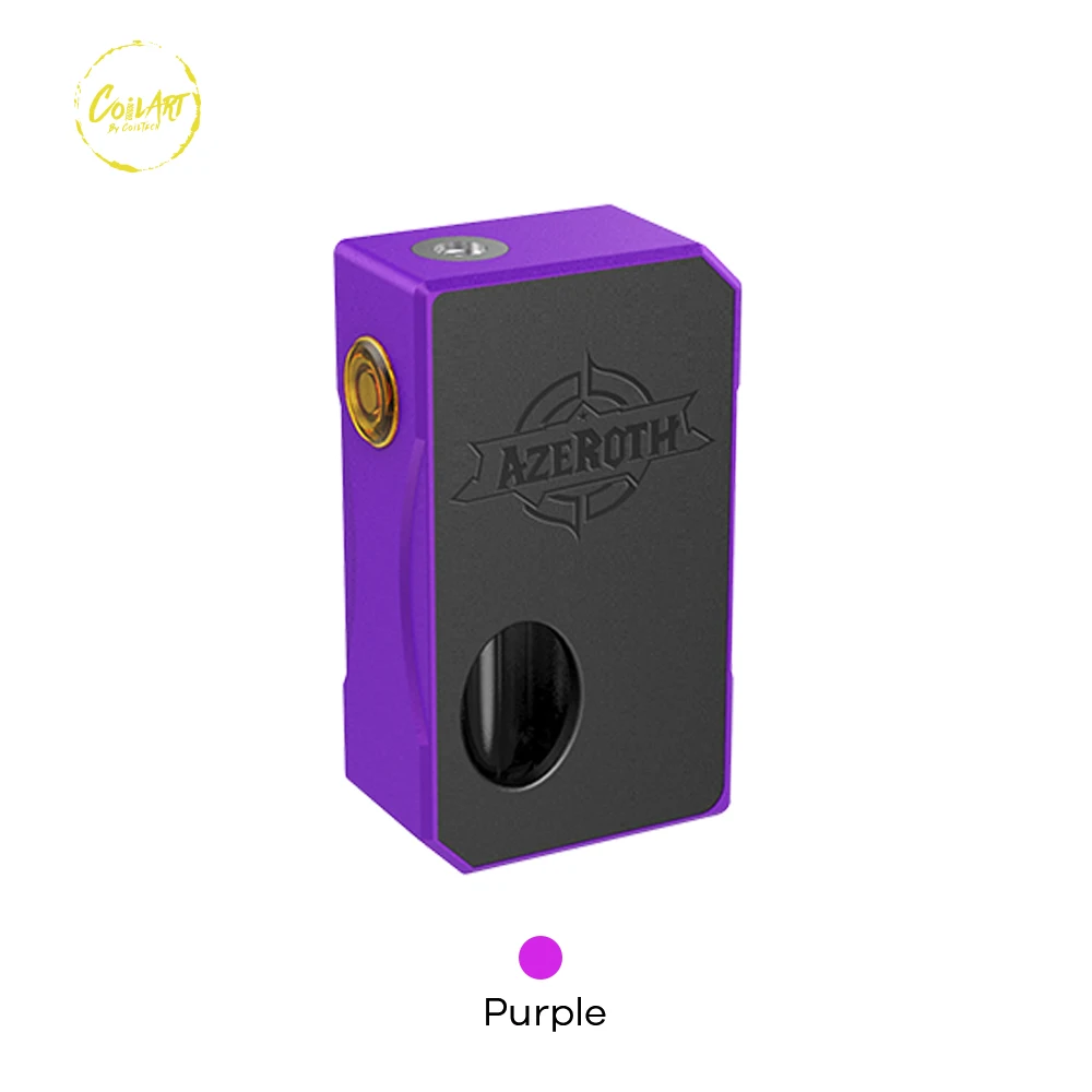 Просвет оригинальный CoilART Azeroth Squonk Mod vaporizador Vape поле Совместимость с 18650/20700/21700 Fit RDTA