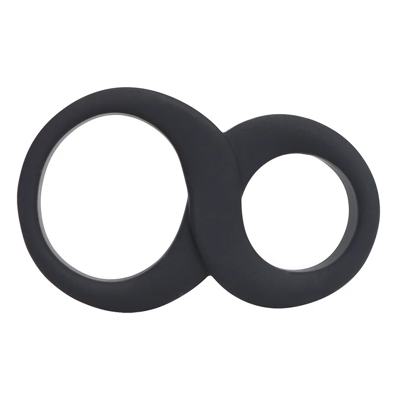 Мужской 8 Форма Колечки втулка расширение презерватив импотенции помощь