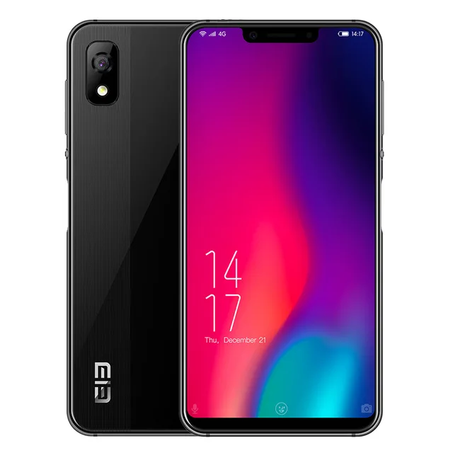Черный Elephone A4 Pro, мобильный телефон MT6763, четыре ядра, 5,85 дюймов, Android 8,1, смартфон, 4 Гб ram, 64 ГБ rom, 16 Мп, 4G LTE, мобильный телефон - Цвет: Черный