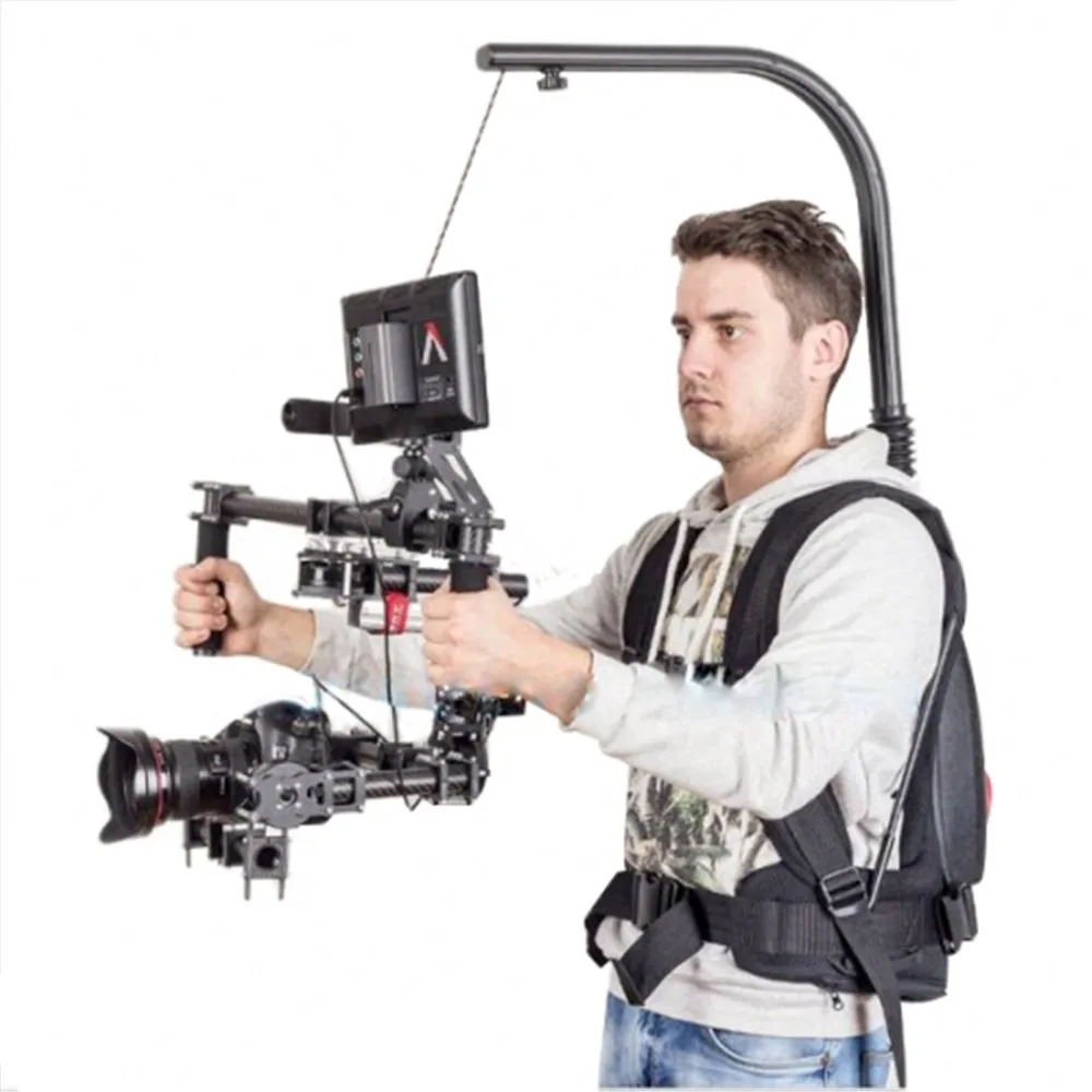 Как EASYRIG видео Serene камера Поддержка жилет для DSLR DJI Ronin 2 крана 2/3 weewell LAB MOZA Air X 3 оси