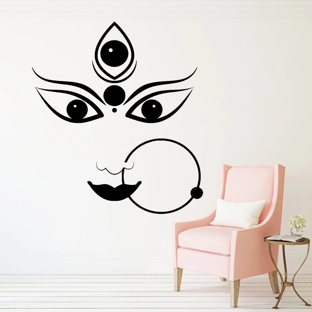 Индуистский Бог виниловая наклейка на стену Гостиная индуизм стены Стикеры