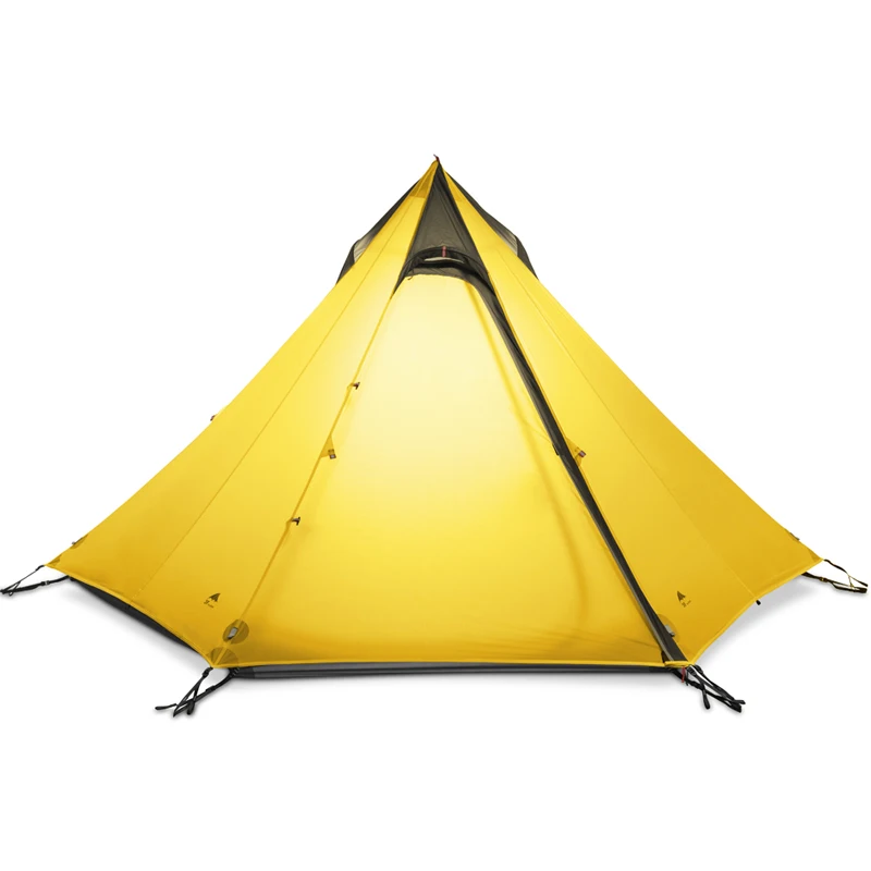 Ультралегкий походный вигвам 3F UL GEAR силовая нейлоновая палатка-пирамида 15D для
