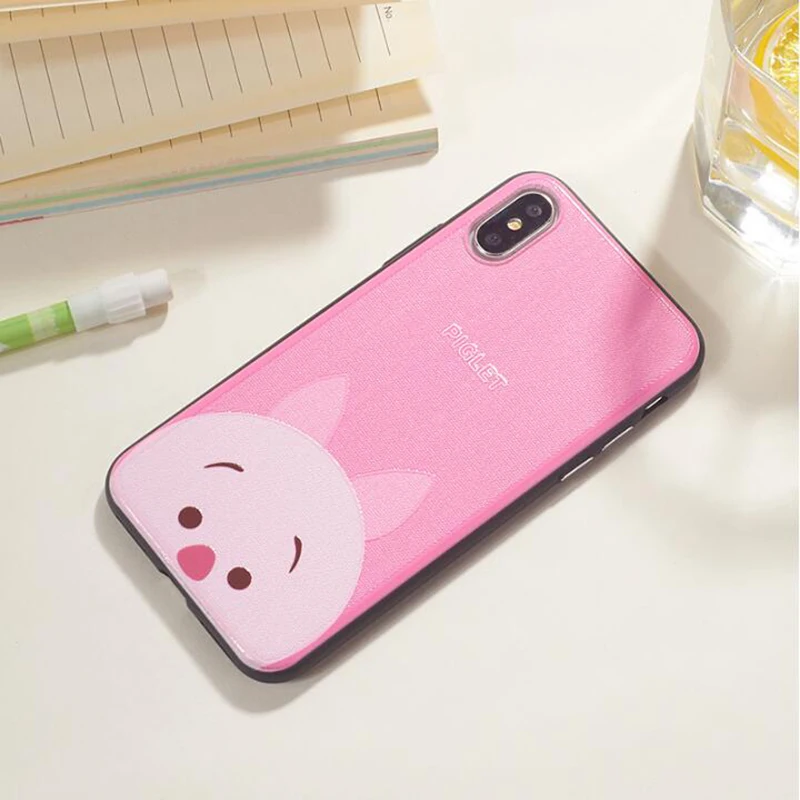 Милый мультяшный чехол IMIDO для телефона iPhone 7 8 Plus модные жесткие чехлы Обложка