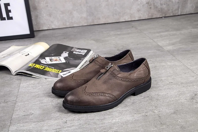 Мужские повседневные кроссовки в стиле ретро оксфорды весна-осень мужские