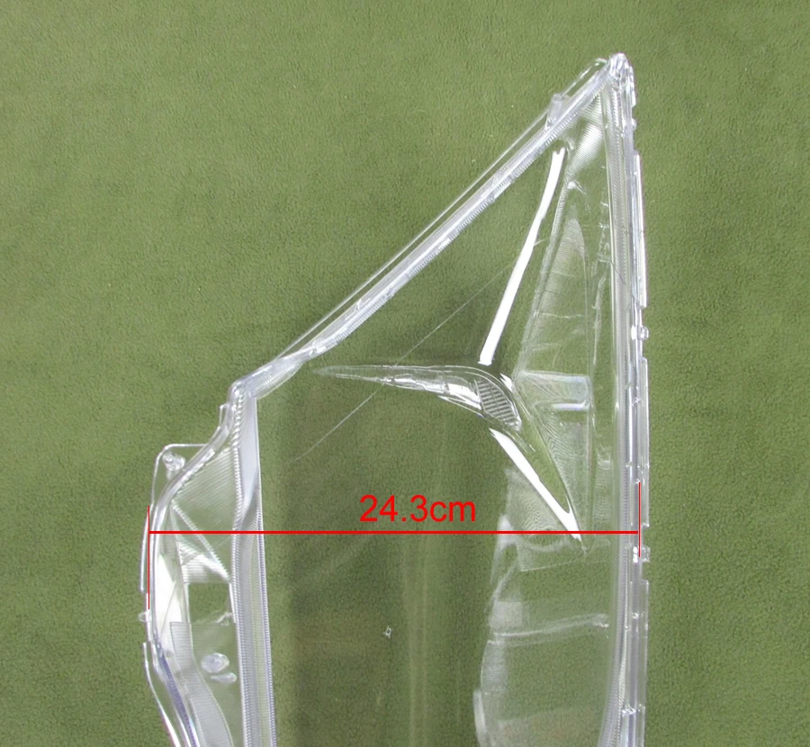 Передняя фара стекло Прозрачный Абажур ПК абажур анти трещин оболочки объектива