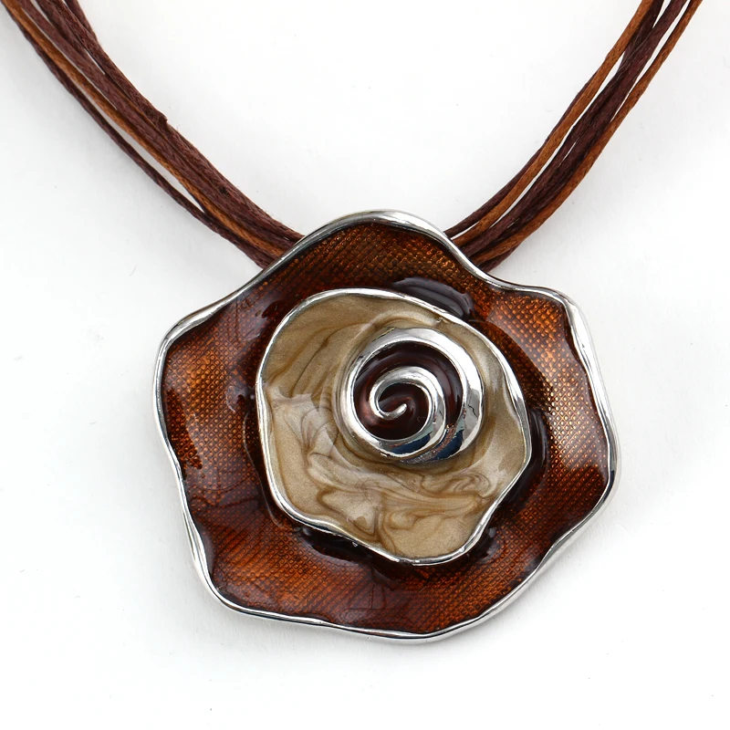 Комплект из колье и серёг в этническом стиле|Ювелирные наборы| |