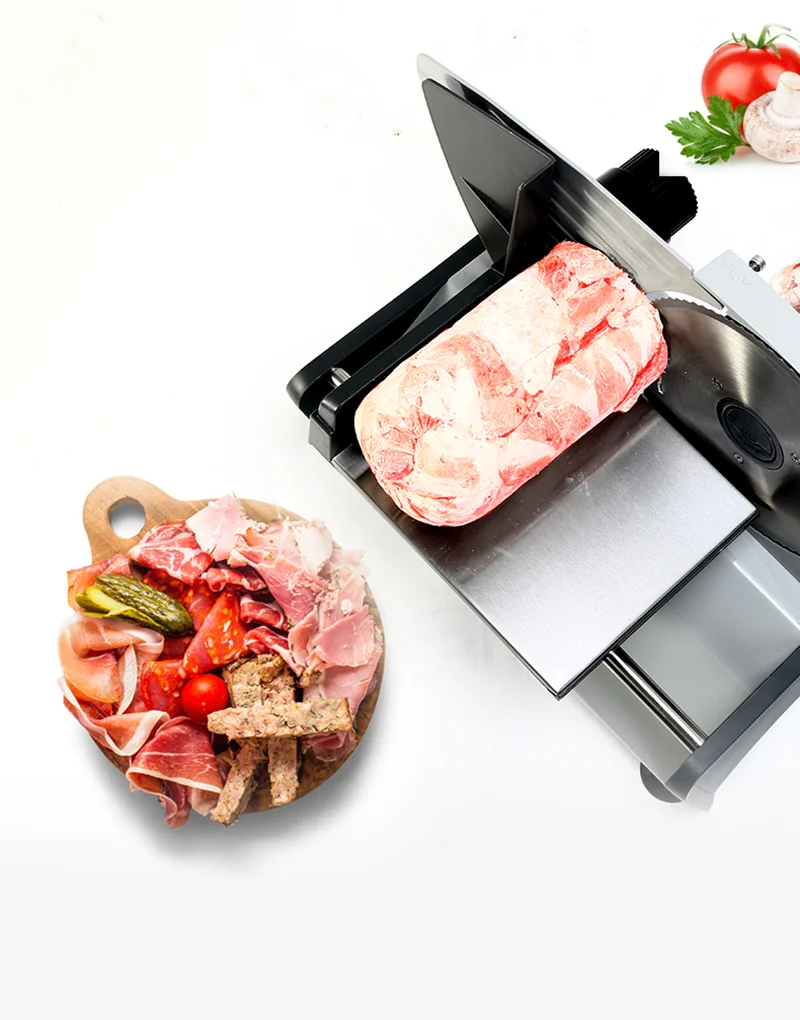 Ягненка автомат для резки мяса для бытовой Электрический Небольшой крой баранины пластический строгальный станок для резки мяса коммерческий хлеб машина D072