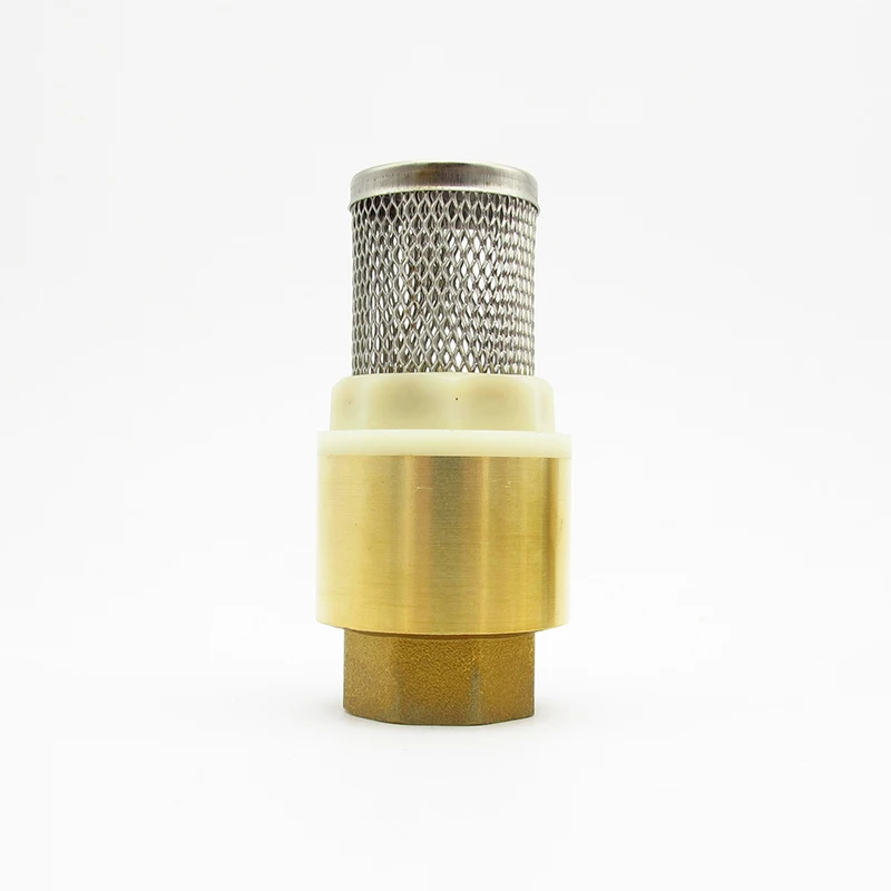 Латунный контрольный клапан с сетчатым фильтром нижний для воды 1/2 &quot3/4&quot 1 &quot1