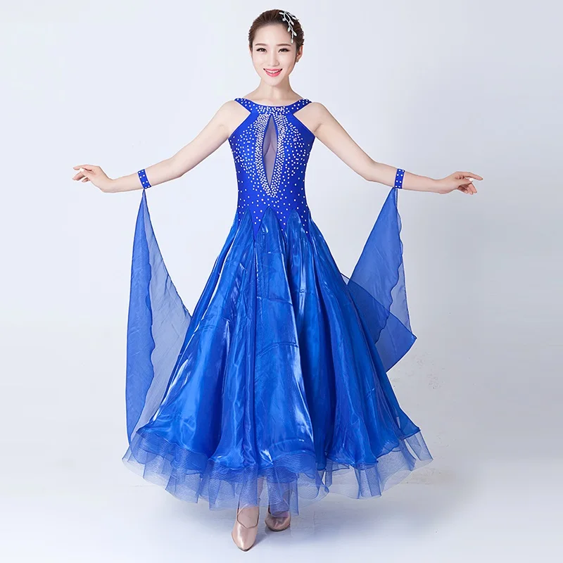 Стандартное бальное платье для бальных танцев стандартное Венского вальса