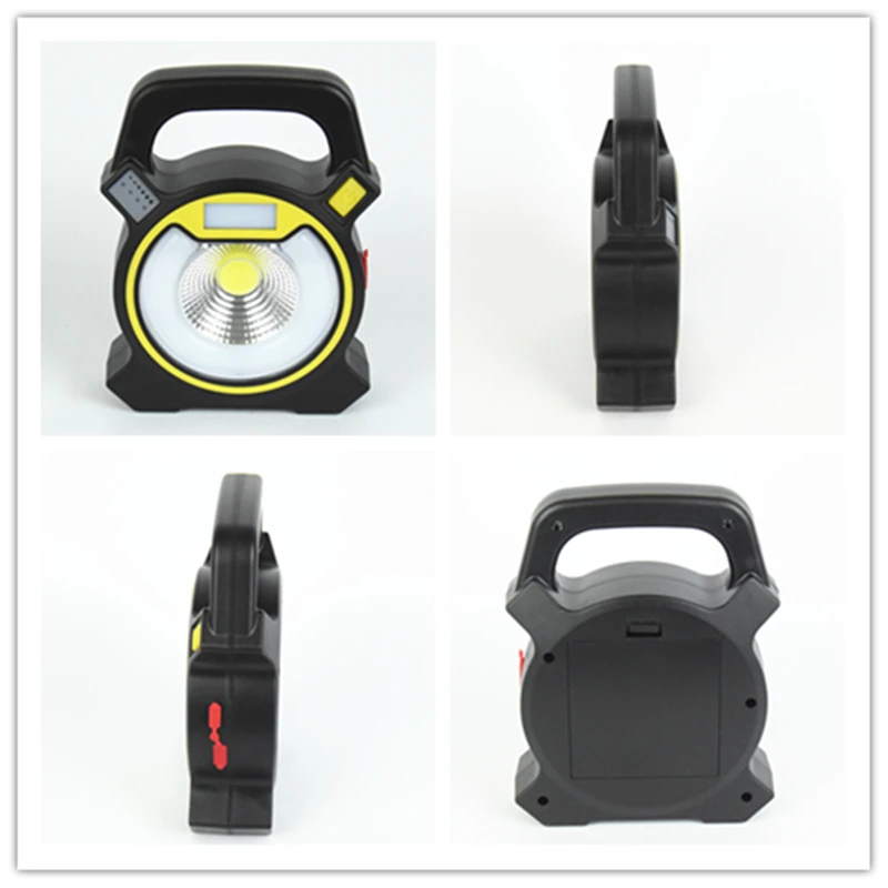 AIFENG 2400lm led cob портативный фонарь перезаряжаемый походный светильник 18650 Мощный Ручной поисковый светильник для работы с зарядкой через usb