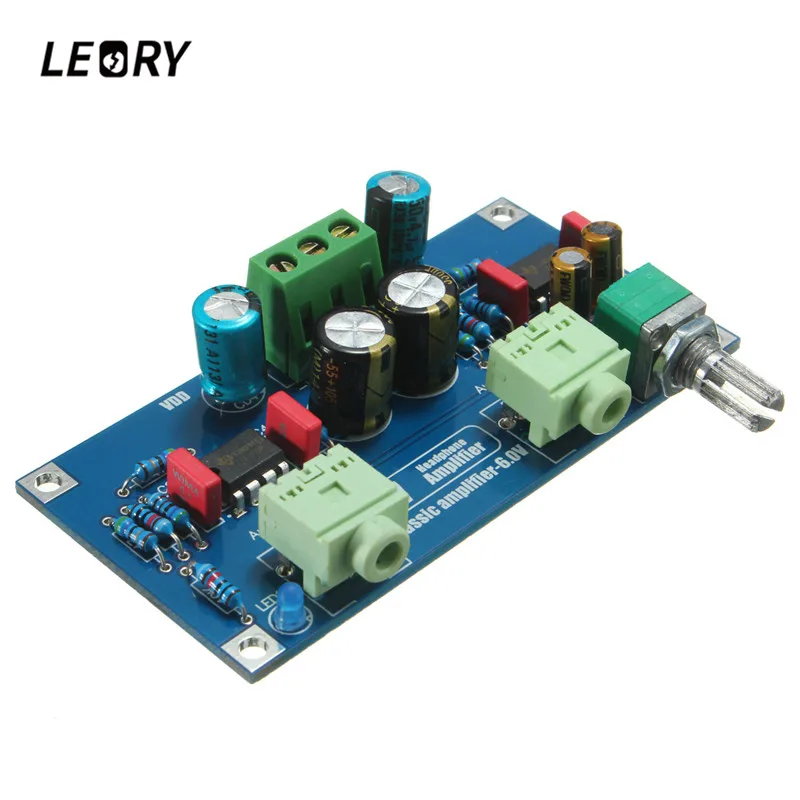LEORY Advanced 47 PCB DIY комплекты усилителя для наушников аудио усилитель мощности плата