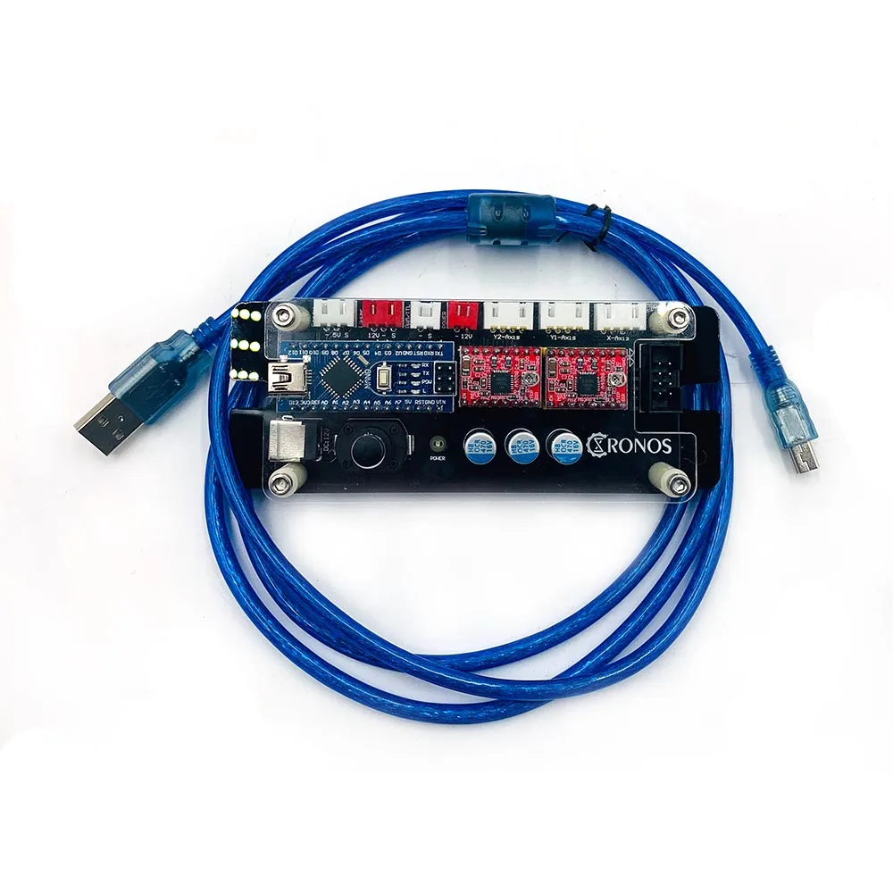 2 Axis GRBL автономная плата контроллера 2 оси шаговый двигатель двойная ось Y USB драйвер плата для GRBL для лазерной гравировки резьба - Цвет: 2 Axis