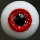 Wamami E1210 #12 мм красные стеклянные глаза для BJD Dollfie зрачок Pupuil Eyes наряд