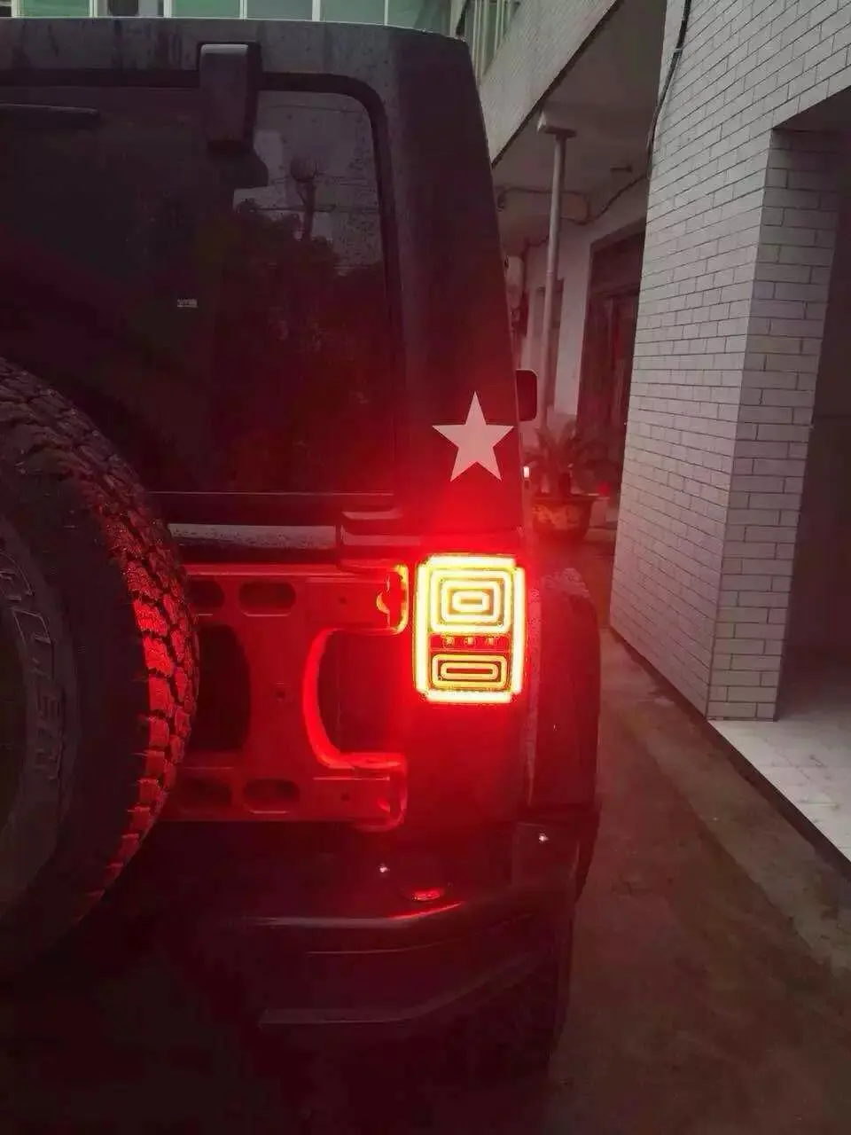 

led tail light, reverse light, rear turn light, drl daytime running light for Wrangler JK, exact replacement