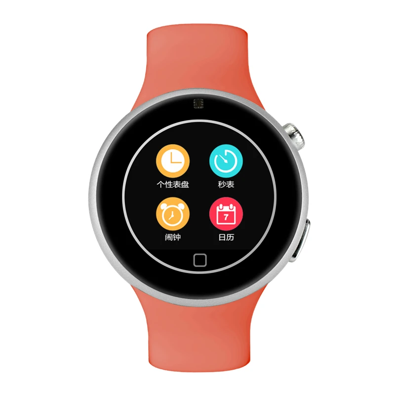orange Модные умные часы C5 Смарт-часы Водонепроницаемый HD Экран Aiwatch Поддержка сим-карты, с функцией звонка УФ Monito для смартфона на базе IOS и Android - Цвет: orange