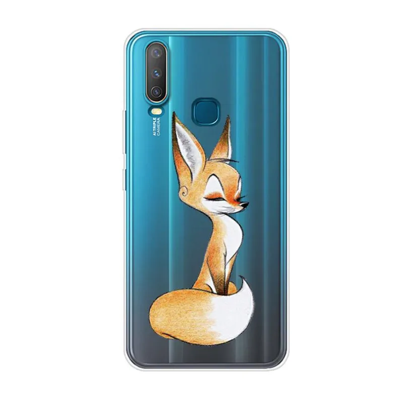 as photo 14 6,35 ''для Vivo Y17 Y15 Y 12 y 3 чехол мягкий TPU чехол для телефона для VIVO Y 17 Y 15 Y 12 y 3 чехол на заднюю панель силиконовый чехол - Цвет: as photo 14