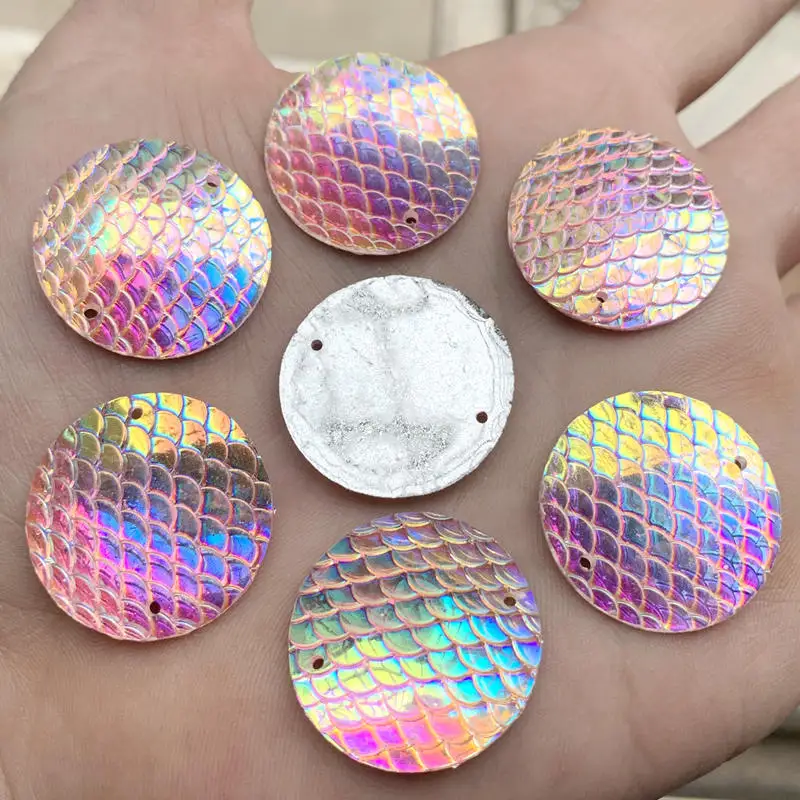 12 шт AB цветные стразы в форме змеи круглые бусины из смолы с плоской задней