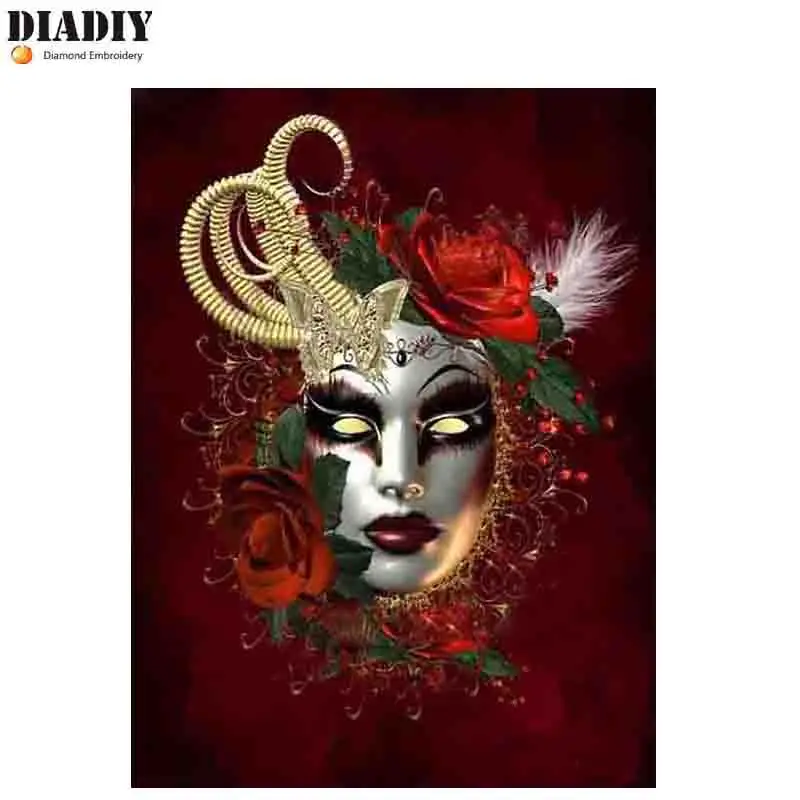 Новое поступление алмазная картина DIADIY сделай сам маска красота/леди/Девочка/фея