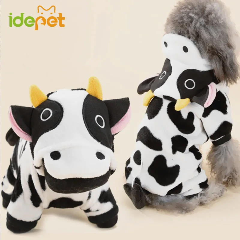 Leuke Hond Kostuum Warm Flanel Hoodies Outfit Voor Winter Hondenkleding Puppy Jas Chihuahua Kleding voor Kleine 21S2 |