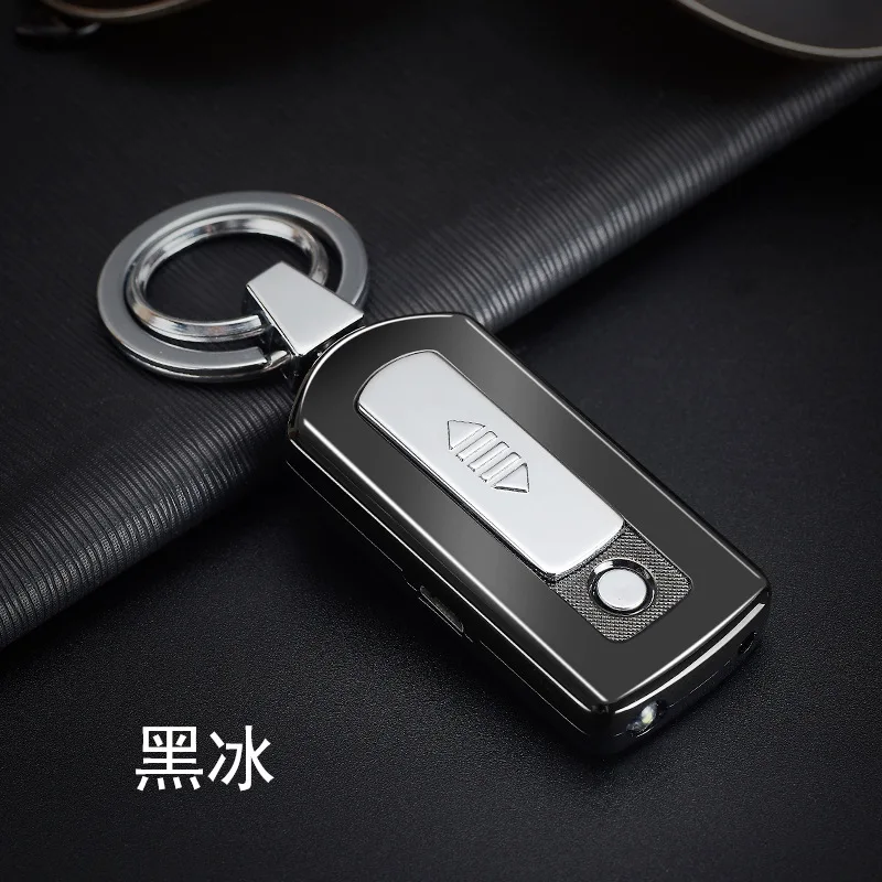 Креативный лазерный светильник USB светильник er брелок зажигание сигарет электронное зарядное освещение аксессуары брелок коптильня подарки - Цвет: 3