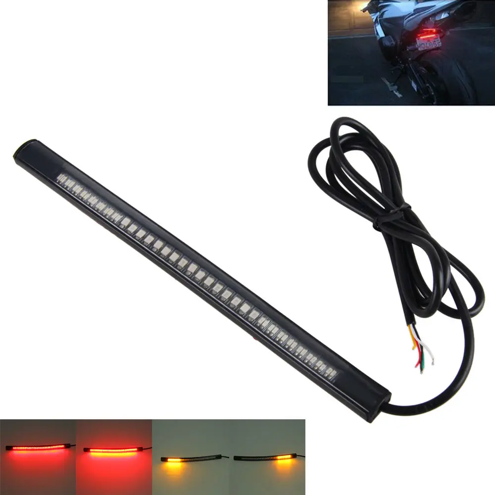 20 см 48 SMD Красный Универсальный 12 В LED бар тормозной задний фонарь и левый/правый